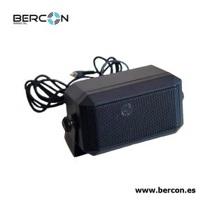 Altavoz tipo rectangular, inclinable.