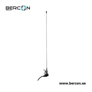 Antena móvil VHF 1/4 onda con palomilla.