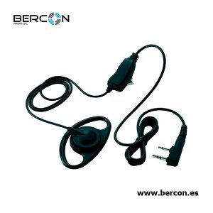 Micro-auricular para KENWOOD, TEAM y HYT.