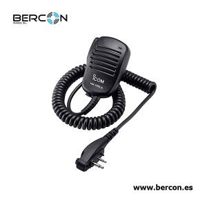 Micro-altavoz de  mano con conector acodado y tornillo