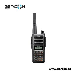Portátil banda aérea VHF, IP67, 6W, con Bluetooth