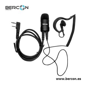 Micro-auricular gama profesional. IP-54. Para KENWOOD, TEAM y HYT.