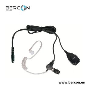 Micro-auricular acústico tipo tubular para MOTOROLA y HYT.