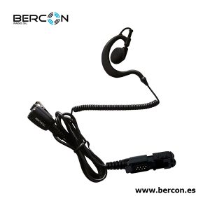 Micro-auricular ergonómico giratorio con micro tipo solapa, para MOTOROLA.