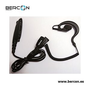 Micro-auricular ergonómico para MOTOROLA y HYT.