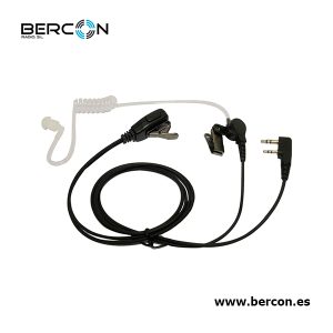 Micro-auricular tubular para KENWOOD, TEAM y HYT.
